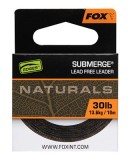 Návazcová Šňůra Fox Naturals Submerge Leader x10 30lb/13,6kg