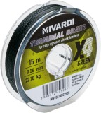 Návazcová Šňůrka Mivardi Terminal X4 Braid Green 15m 0,26mm 22,70kg