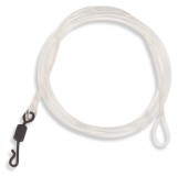 Návazec Anaconda Quick Change Fluo Fusion Leaders Bílá 70cm / 30lb