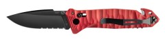 Nôž CAC Army Knife Textured PA6 FV Red