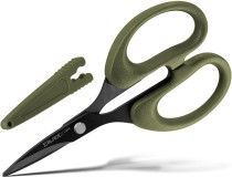 Nožnice Delphin s vrúbkami BladeX Long Titan 12cm