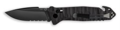 Nůž CAC Army Knife Textured PA6 FV Black