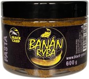 Obalovací Pasta Black Carp 600gr Banán - Ryba
