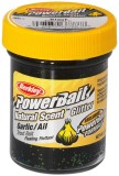 Obalovacie cesto Berkley PowerBait Natural Glitter Trout Dough 86gr Cesnak Black Glitter