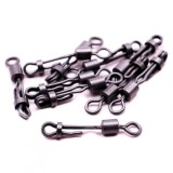 Obratlík Ashima Quick-Lock Swivels 10ks Velikost 8 Obratlík Ashima Quick-Lock Swivels 10ks Velikost 8