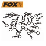 Obratlík Fox Flexi Ring Swivel 10ks Veľkosť 11 Obratlík Fox Flexi Ring Swivel 10ks Veľkosť 11