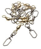 Obratlík Kinetic Barrel Swivel W/Scandic Snap Brass