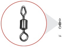 Obratlík Nytro Connex Mixed-Eye Mini Feeder Swivel 14