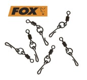 Obratlík s Karabinkou Fox Edges Kwik Change O Ring Swivels Veľkosť 7 Obratlík s Karabinkou Fox Edges Kwik Change O Ring Swivels Veľkosť 7