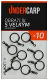Obratlík s veľkým krúžkom UnderCarp Veľkosť 11