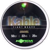 Olovená Šnúra Korda Kable Tight Weave 50lb 25m