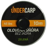 Olověná Šňůra UnderCarp bez jádra 10m/45lb zelená Olověná Šňůra UnderCarp bez jádra 10m/45lb zelená