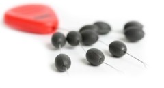 Oválné Korálky Taska Tungsten 10ks