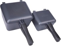 Panvica RidgeMonkey Connect Deep Pan & Griddle Granite Edition Standard