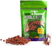 Pelete Zfish Carp & Feeder 8mm 200gr Squid Krill