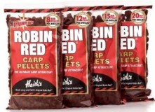 Peleti Dynamite Baits Robin Red Carp S predraženim otvorima 900gr Promjer-8mm