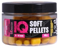 Peleti LK Baits IQ Method Feeder Soft Pellets 8-14mm 40gr Kukuruz Med