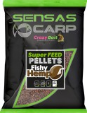 Peleti Sensas Super Feed Fishy Hemp 650gr 4mm