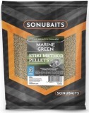Peleti Sonubaits STIKI Metoda Pellets 650gr 2mm Morska Zelena