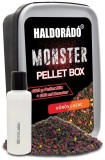 Pelety Haldorádó Monster Pellet Box 400gr 2mm Červený losos