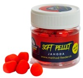 Pelety Method Feeder Fans Soft Fluo 6-10mm 50ml Jagoda