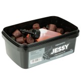 Pelety Mikbaits Combo Jessy 500gr + Lososový Olej 60ml