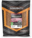 Pelety Sonubaits Krill & Squid Stiki Method Pellets 650g 4mm