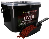 Pelety Starbaits Mixed 2kg Red Liver