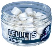 Pelety v Dipu LK Baits Pellets in Dip 60gr Cesnak 12mm