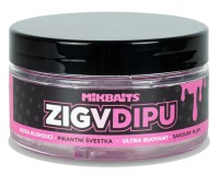 Pěnová Plovoucí Nástraha Mikbaits Zig Ultra v Dipu 15mm Pikantní Švestka