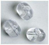 Perlice Aquantic Crossbeads Oválky 10kom 10mm Prozirna