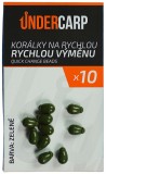 Perlice UnderCarp Quick Change Beads zelene