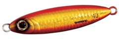 Pilker Shimano Stinger Butterfly Flat Light 7,2cm 50gr 004 Crvena Zlatna