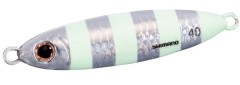 Pilker Shimano Stinger Butterfly Flat Light 8,5cm 80gr 001 Zebra