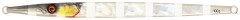 Pilker Westin Flashin' Garfish 150g 20cm Zebra Glow