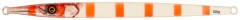 Pilker Westin Flashin' Garfish 200g 21cm Redhead Zebra UV
