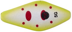 Plandavka EFFZET Pro Trout Inline Spoon 3,1cm 3,8gr Chartreuse