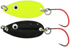 Plandavka Westin Fidusen Slim 3,3cm 3g Black/Chartreuse Splat (Ultimate)