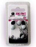 Plávajúce Boilie LK Baits ZIG RIG Pop-Up 10mm Black/White