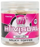 Plávajúce Boilie Mainline High Visual Pop-Up 250ml White Milky Toffee