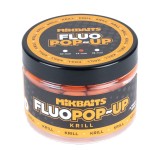 Plávajúce Boilie Mikbaits Fluo 14mm 150ml Krill