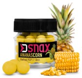 Plávajúce Boilies Delphin D SNAX POP Kukurica-Ananas 10mm Plávajúce Boilies Delphin D SNAX POP Kukurica-Ananas 10mm