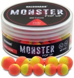 Plávajúce boilies Haldorádó Pop-Up Method Monster 9+11mm 30gr Červený losos