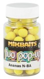 Plávajúce Boilies Mikbaits Fluo 10mm 60ml Ananás N-BA