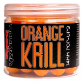 Plávajúce Boilies Munchbaits Orange Krill Pop-Ups 200ml