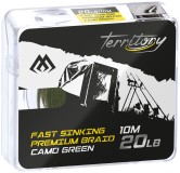 Pletena Šnjura Mikado Fast Sinking Premium Braid Zeleni Camo 10m 20lb
