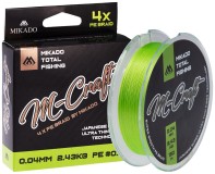 Pletena Šnrća Mikado M-Craft Braid Fluo 150m