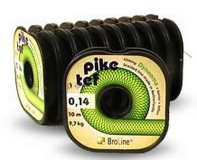 Pletená Šnúra BroLine Pike Tef 10m 0,14mm/9,7kg