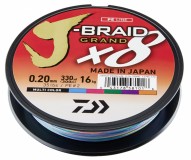 Pletená Šňůra Daiwa J-Braid Grand X8 Multi-Color 150m