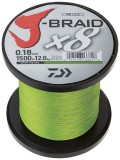 Pletená Šnúra DAIWA J-BRAID X8 1500m Chartreuse 0,24mm/18,0kg
